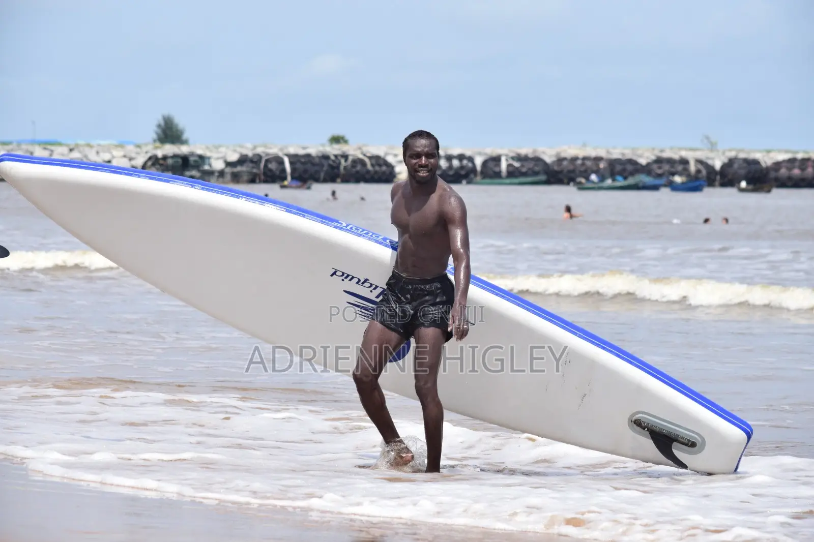 Learn How to Surf and Swim With Coach Omar!