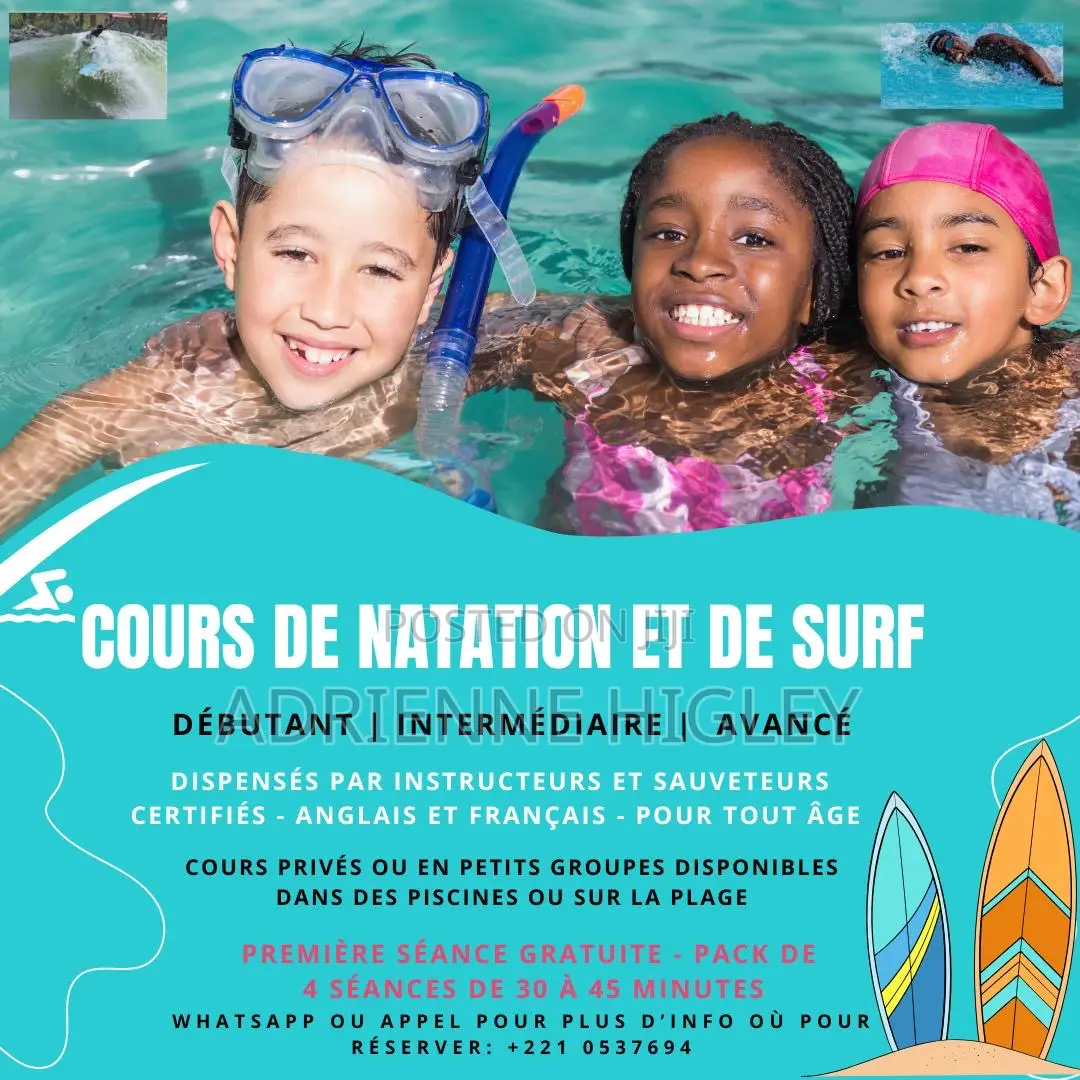 Learn How to Surf and Swim With Coach Omar!