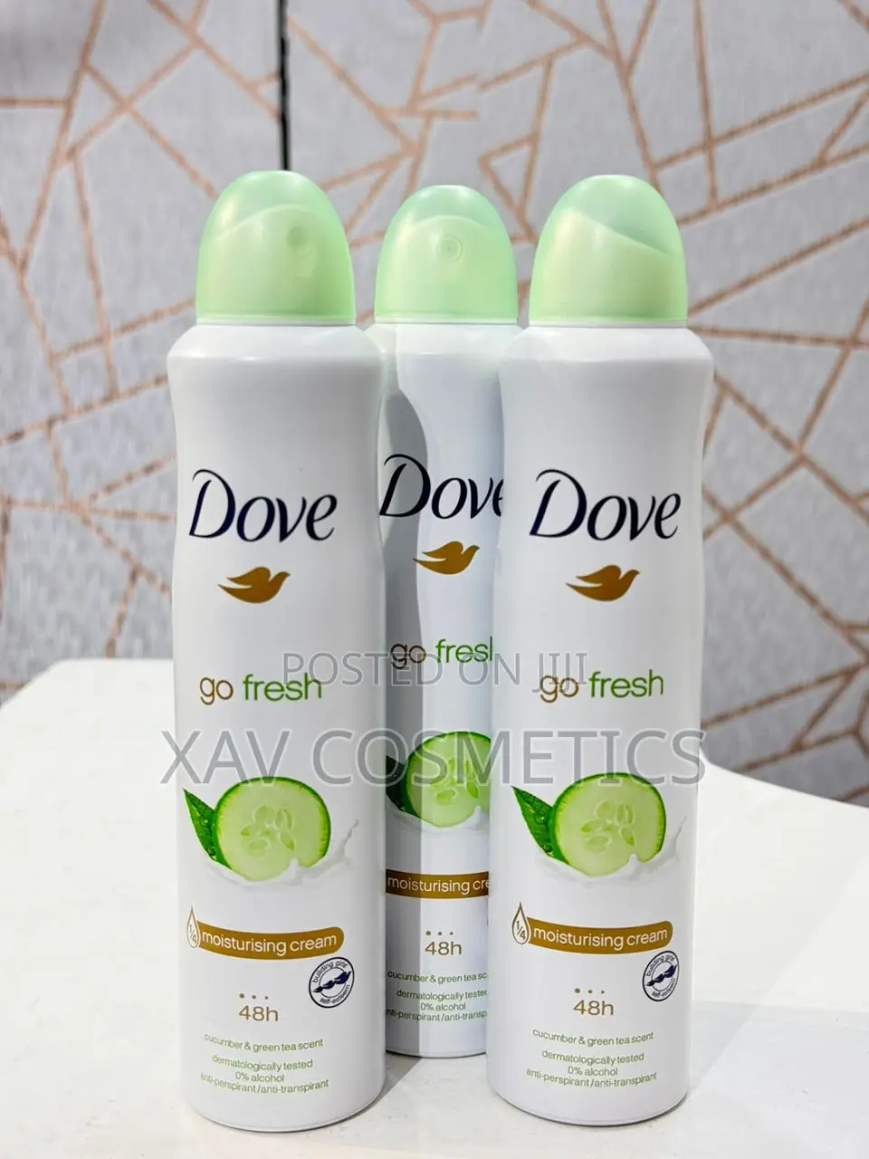 Dove Cucumber Deodorant Spray
