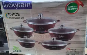 Luckyrain Cookware Set 10pieces