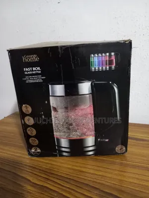 1.7l George Home Glass Colour Changing Kettle From Uk 