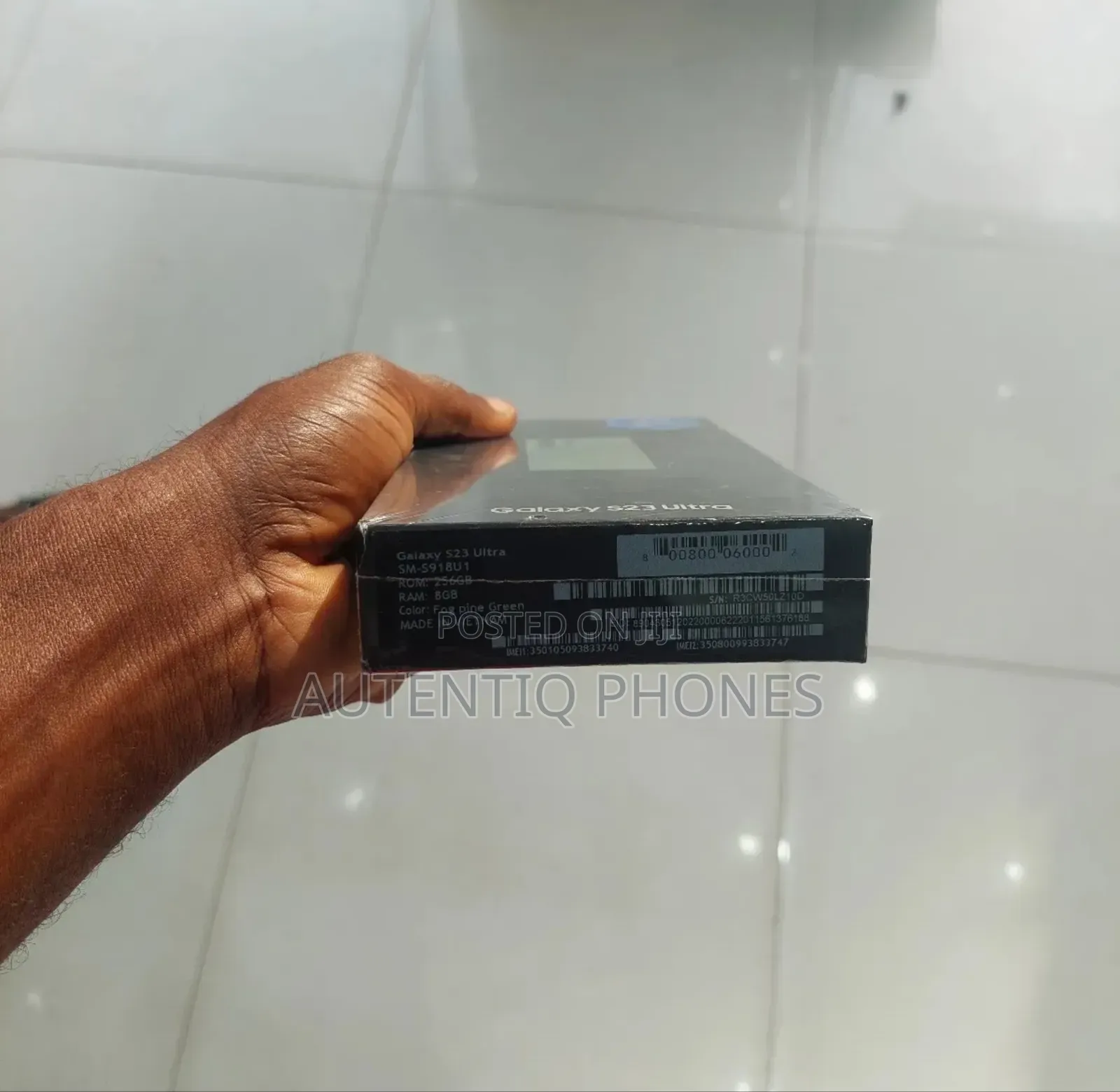 New Samsung Galaxy S23 Ultra 256 GB Green