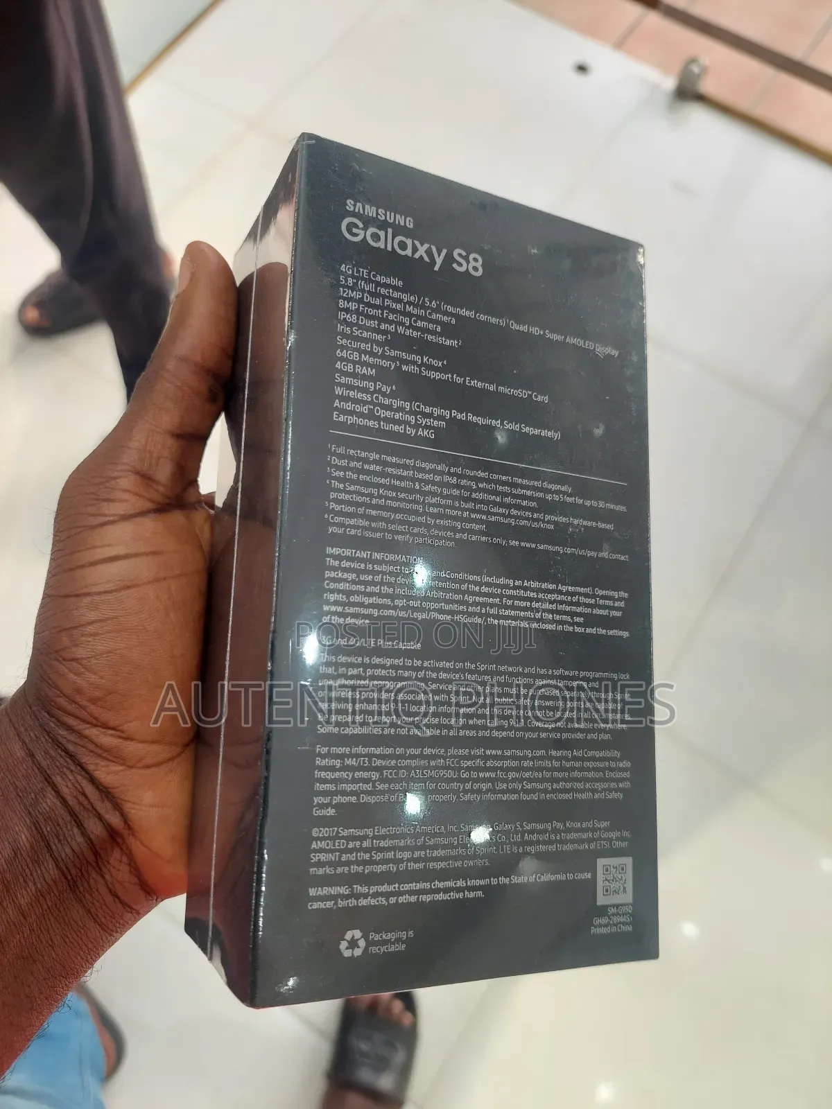 New Samsung Galaxy S8 64 GB Black