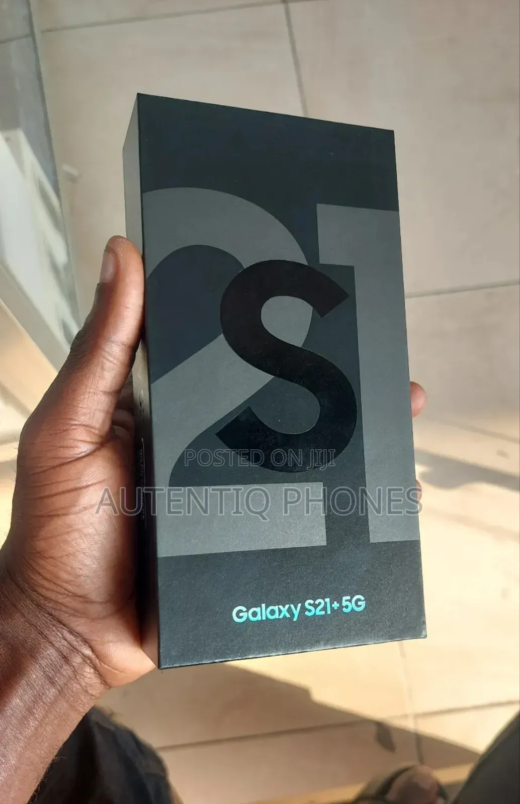 New Samsung Galaxy S21+ 5G 128 GB Black