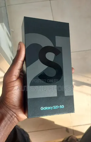 New Samsung Galaxy S21+ 5G 128 GB Black