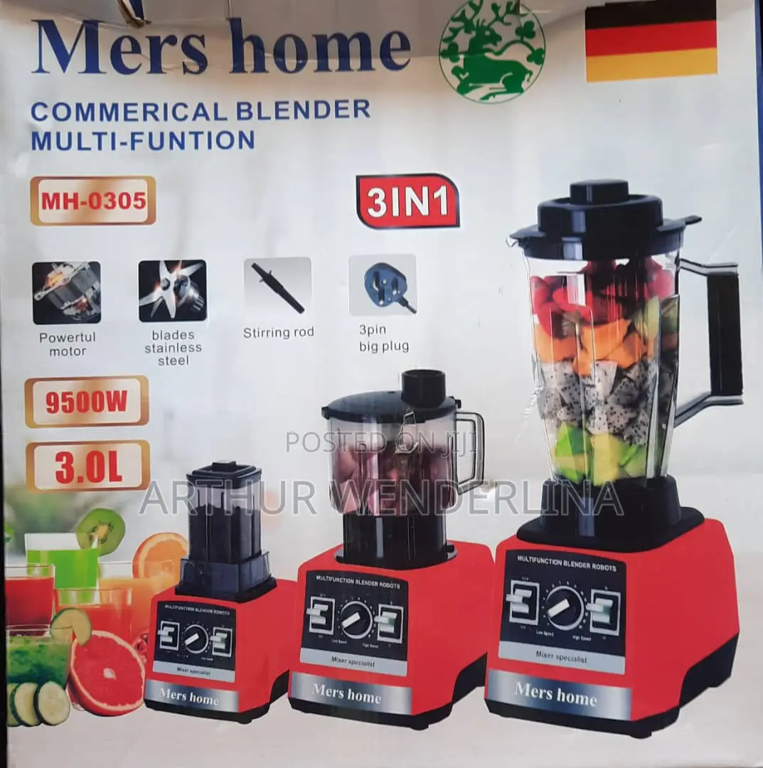 Mershome Commercial Blenders 3 in 1