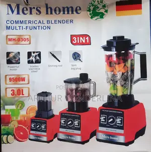Mershome Commercial Blenders 3 in 1