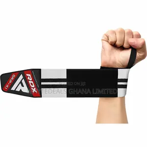 RDX S4 Lifting Wrist Wraps+Gym Straps-Strength Training