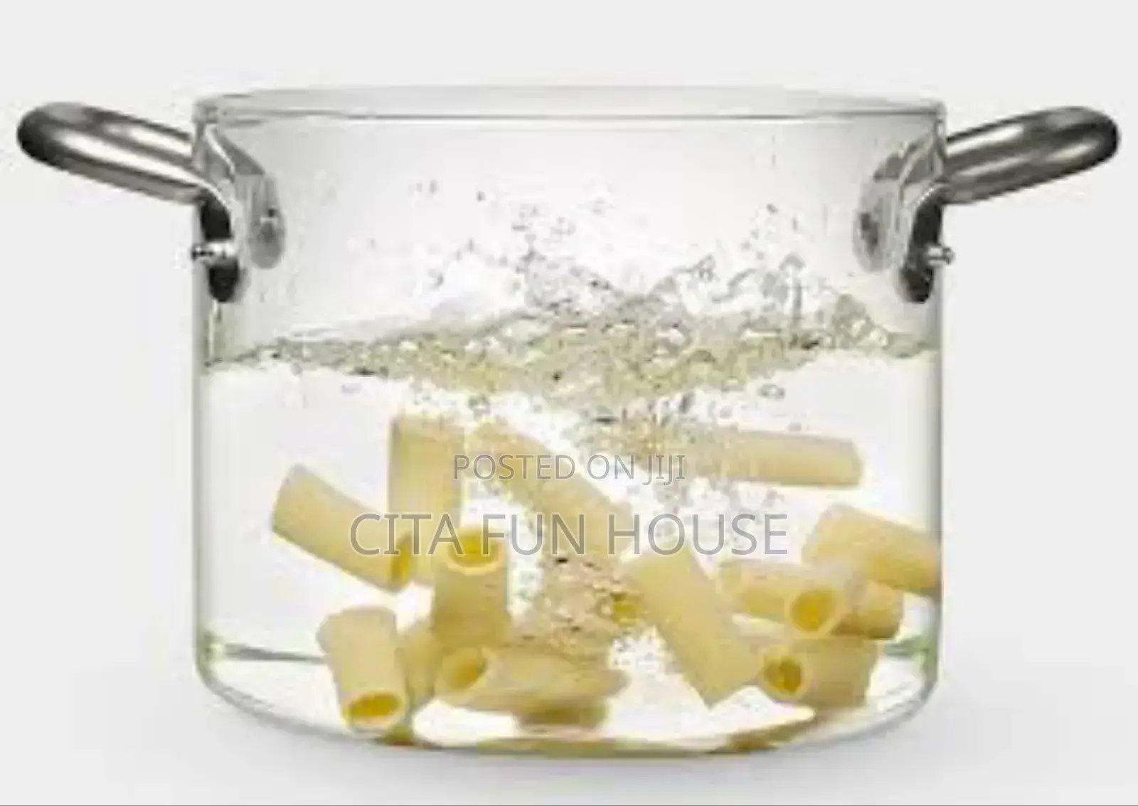Heat Resistant Glass Cooking Pot