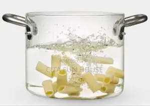 Heat Resistant Glass Cooking Pot