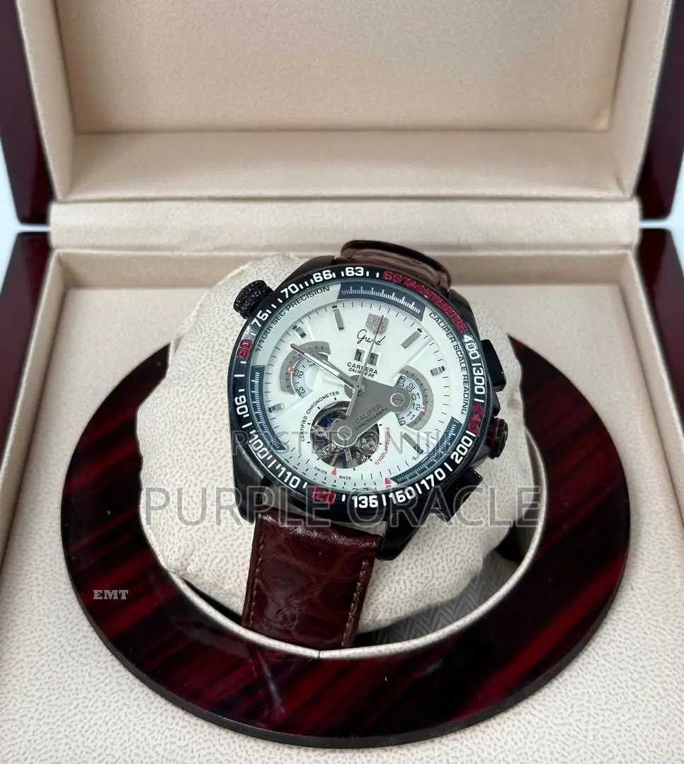 Carrera Top Quality Leather Wristwatch
