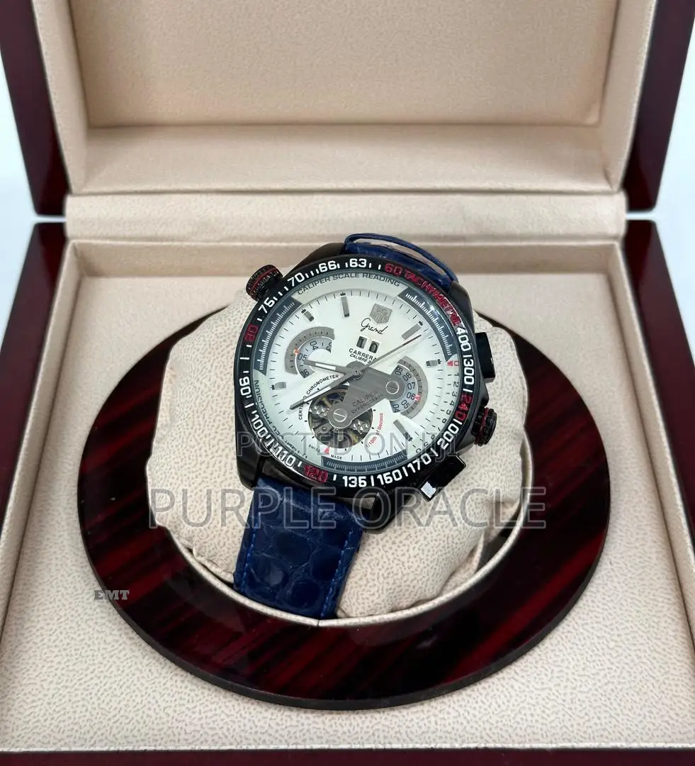 Carrera Top Quality Leather Wristwatch