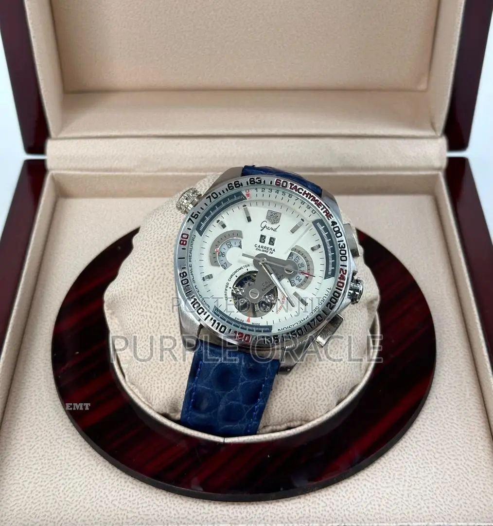 Carrera Top Quality Leather Wristwatch