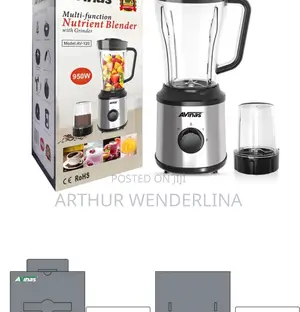AVINAS 2 in 1 Multi-Function Electric Blender