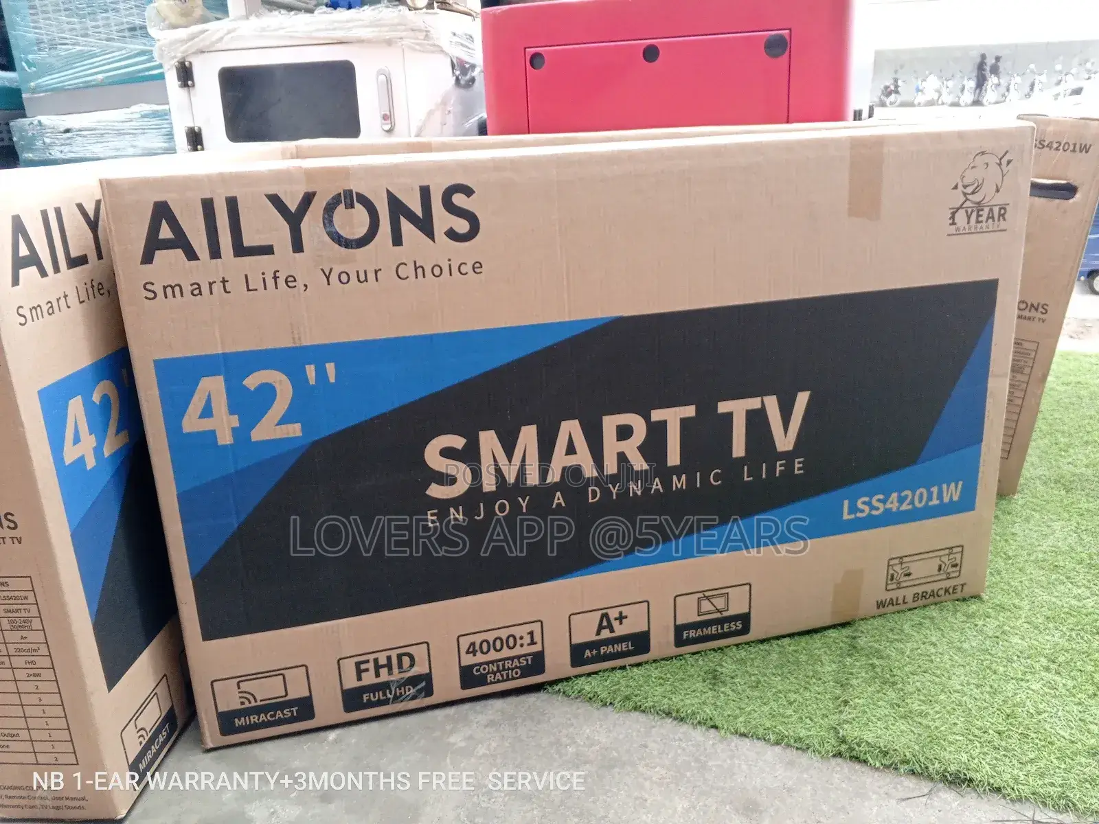 Brand New Ailyons 42inches Television Television