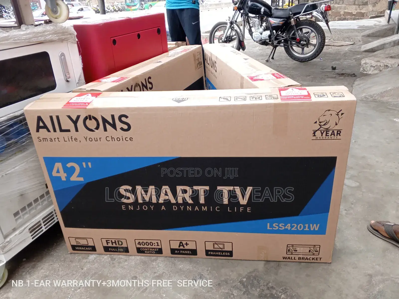 Brand New Ailyons 42inches Television Television