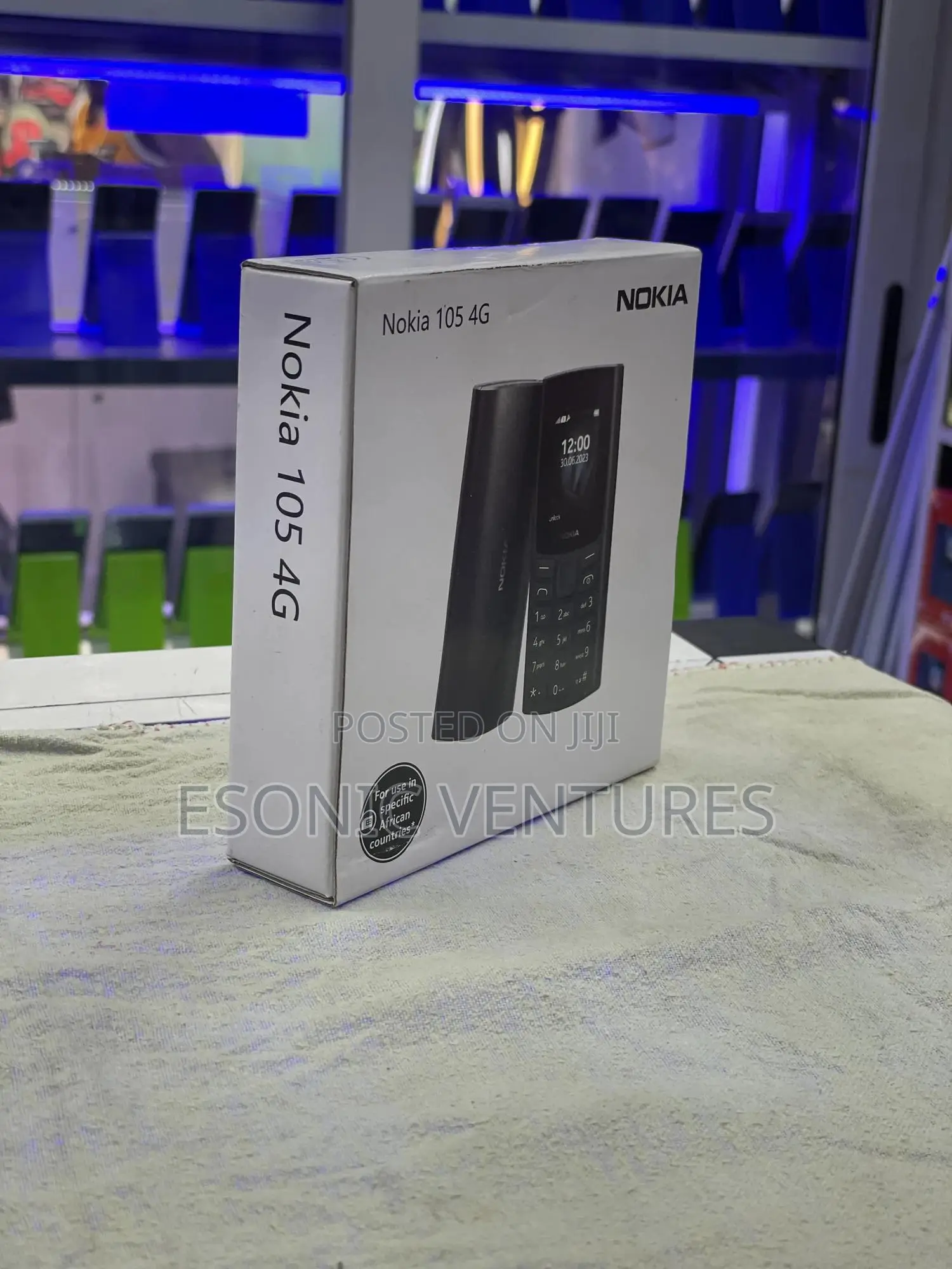 New Nokia 105 4G Black