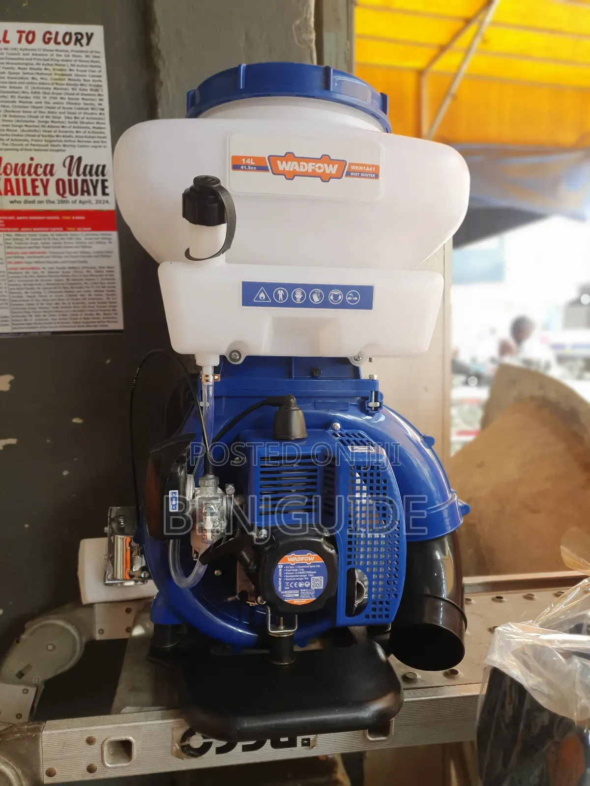 Wadfow Mist Duster/Power Sprayer 14L