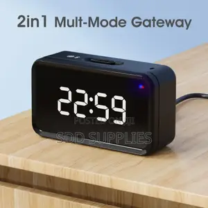 Smart Tuya Zigbee Hub With LED Time Display Available