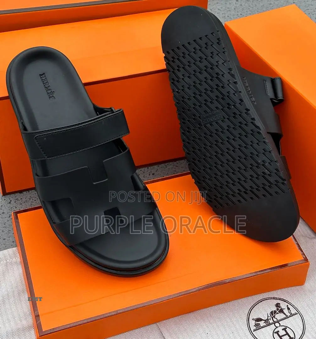 Executive Class Slippers for Gentlemen by Hermes.
