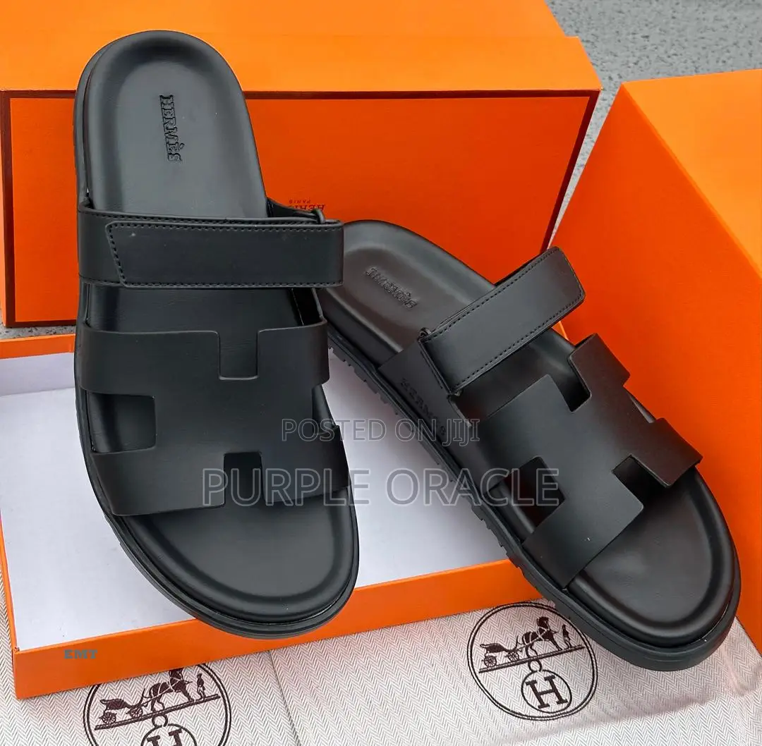 Executive Class Slippers for Gentlemen by Hermes.