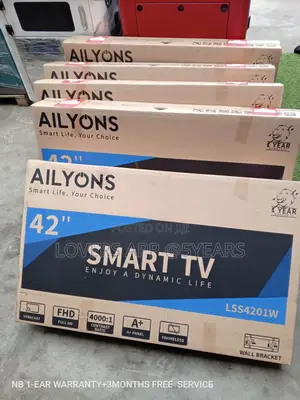Classic Natural Colours Ailyons 42inche Television Smart TVS