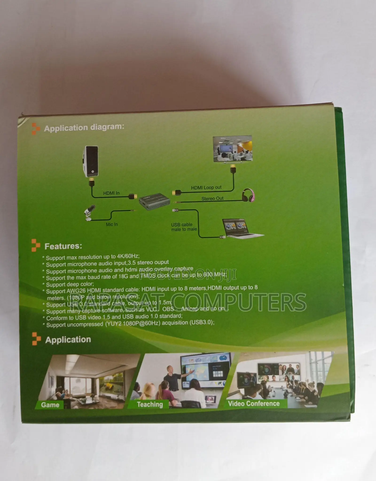 Hdmi Video Capture With Loop Out