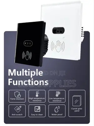 Infrared Hand Sensor Touch Less Switch Black and White