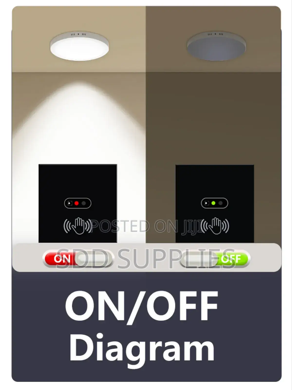 Black Wave Sensor Smart Switches Available