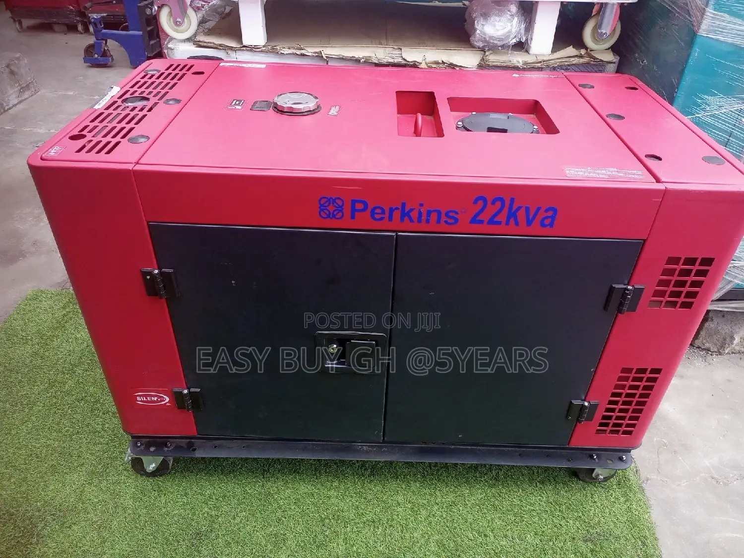 UK Made Perkins 22kva,24500watts Generator Keystart.