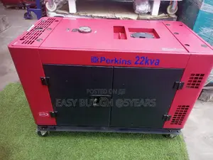 UK Made Perkins 22kva,24500watts Generator Keystart.