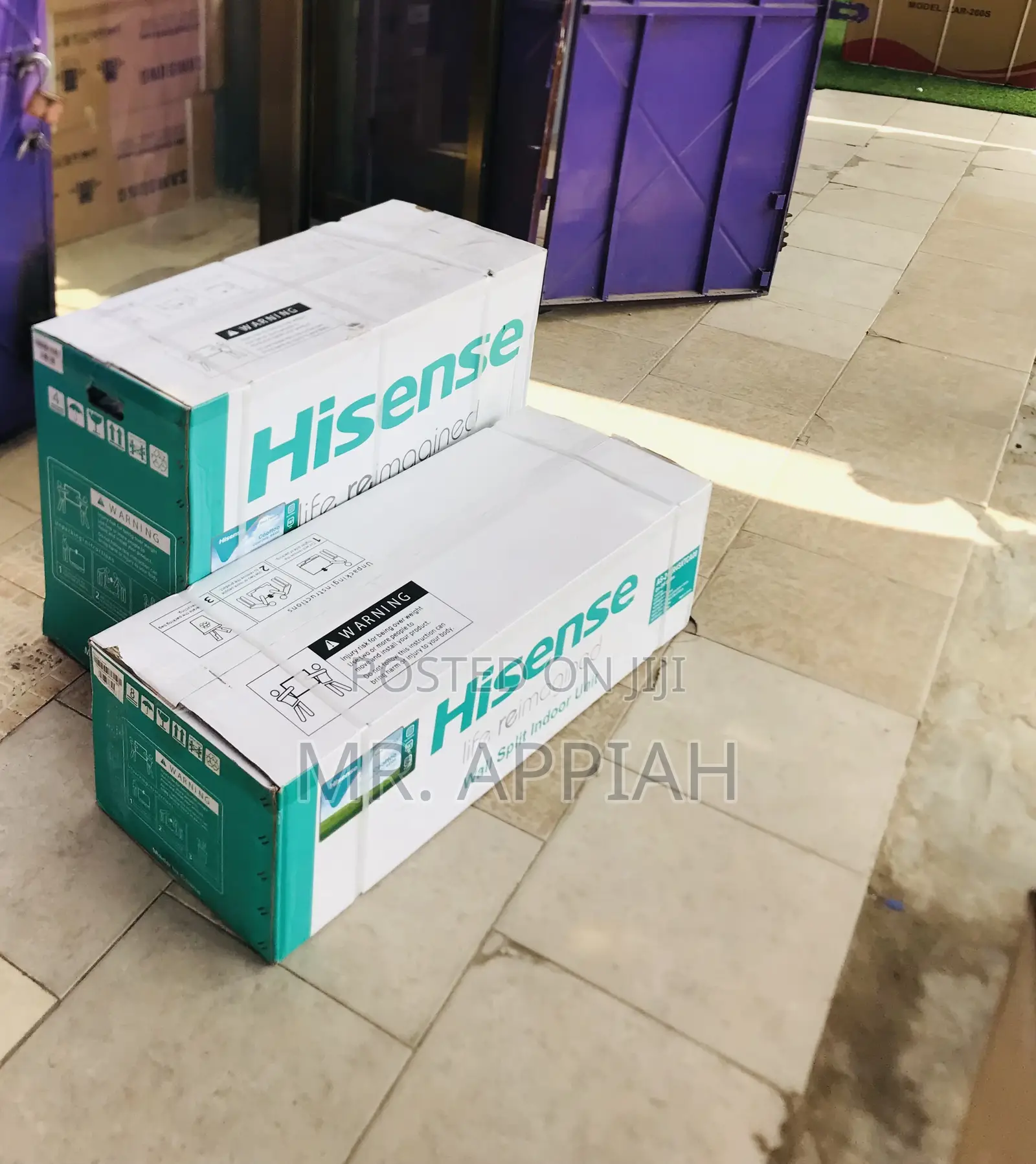 Split Durable Hisence R410a 2.5hp Electric Ac
