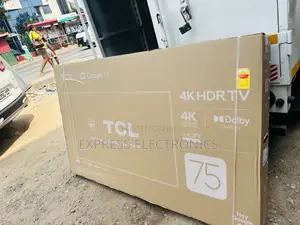 Slim Uhd Smart Android TCL 75”P635 Glossy Slim Television