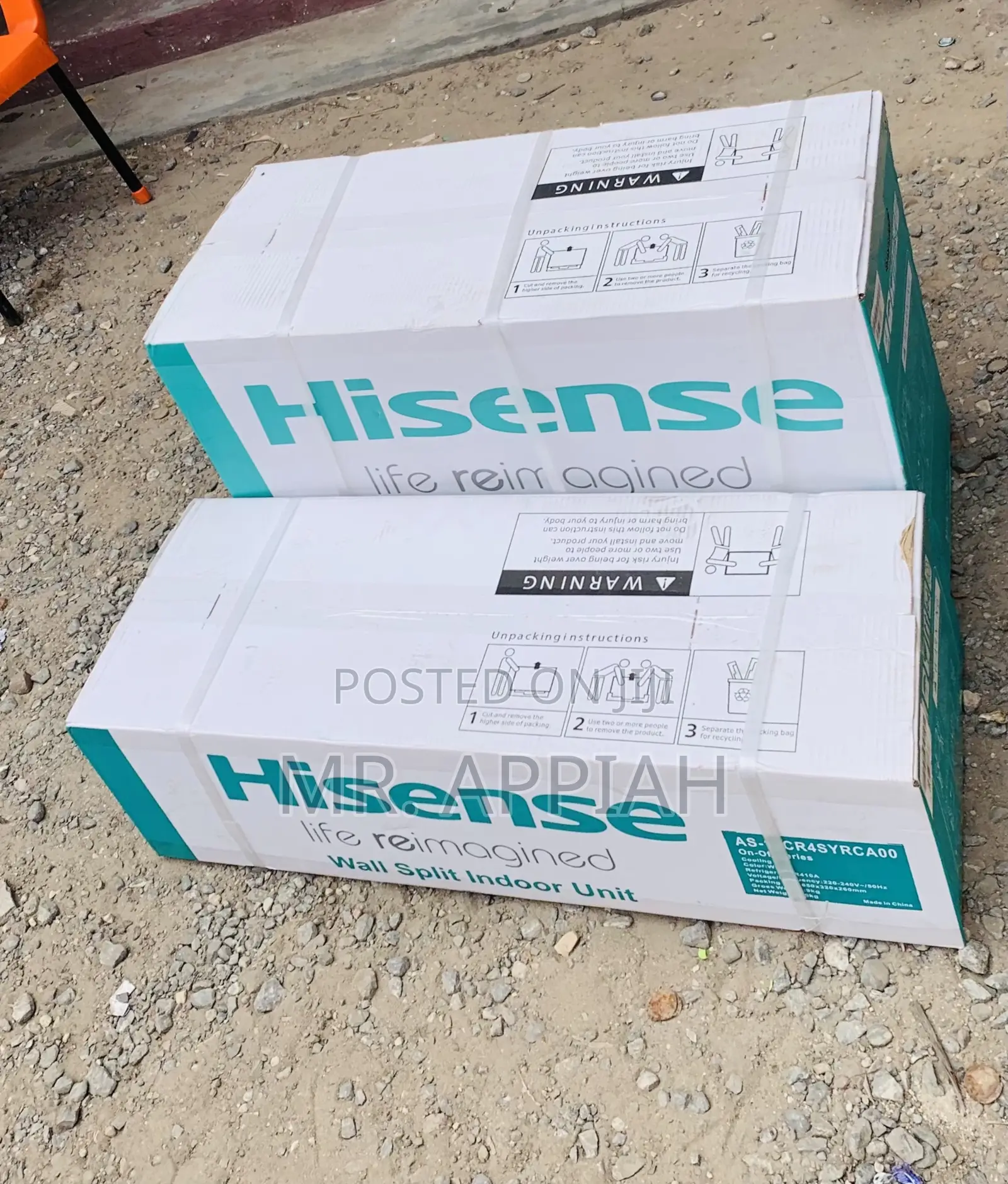 Easy Cleaning Hisence 1.5hp R410a Split Ac