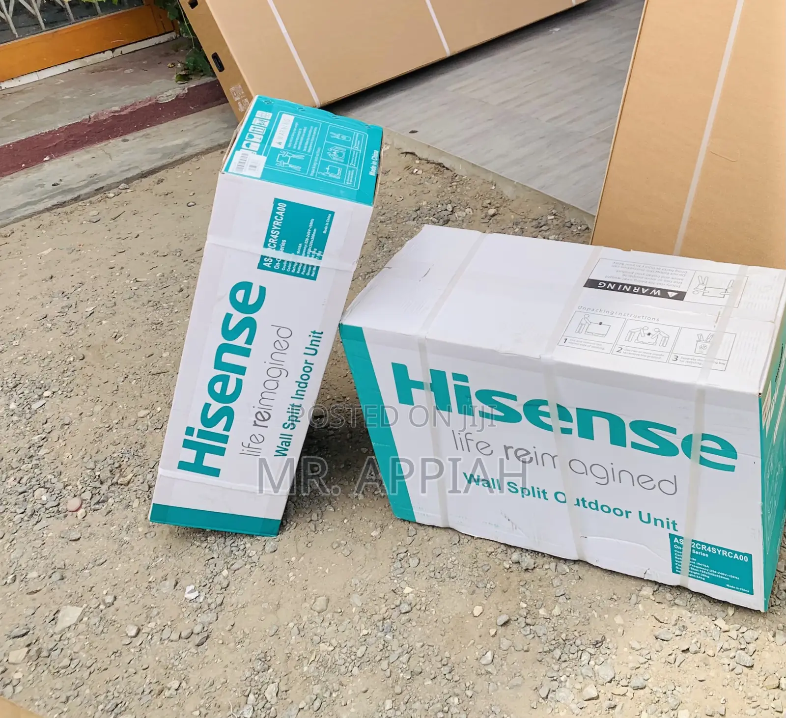 Easy Cleaning 1.5hp Hisence Split Electric Air Conditioner.
