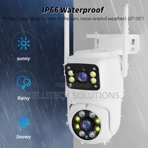 Photo - Alarmed Double Lens 6MP HD CCTV Camera