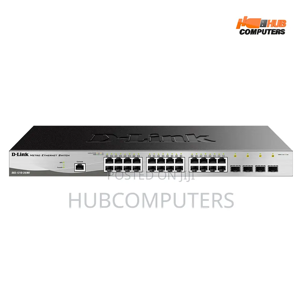 D-Link DGS-1210-28 D24-Port Gigabit Smart Managed
