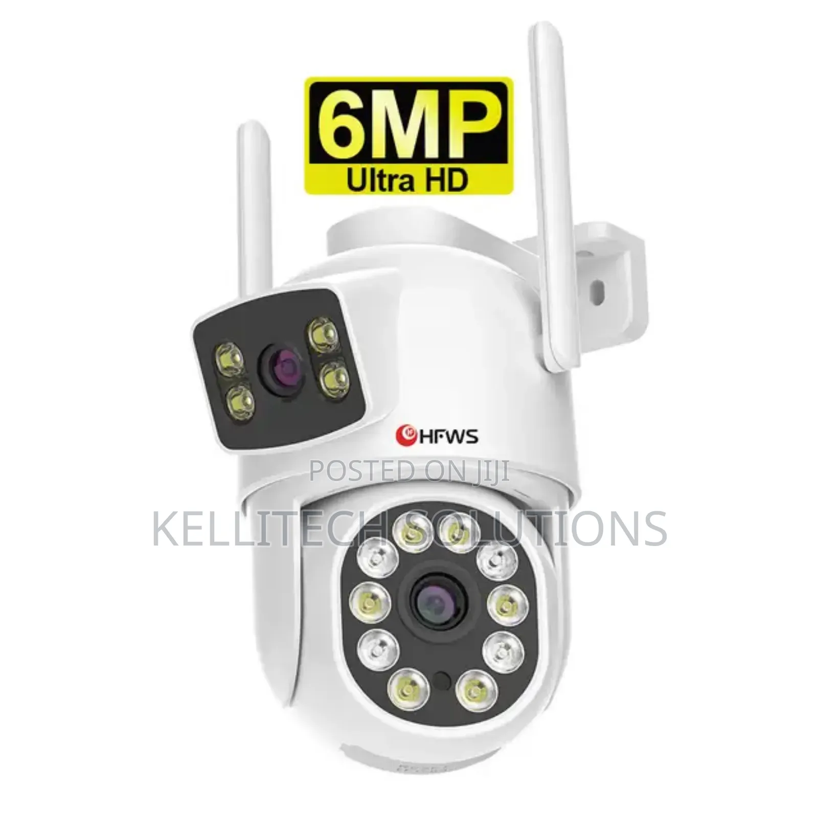 Double Lens HD CCTV Camera, 2in1