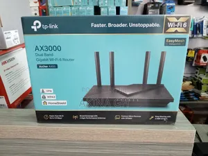 Tp-Link Ax3000 Dual Band Gigabit Wi-Fi 6 Router Archer Ax55