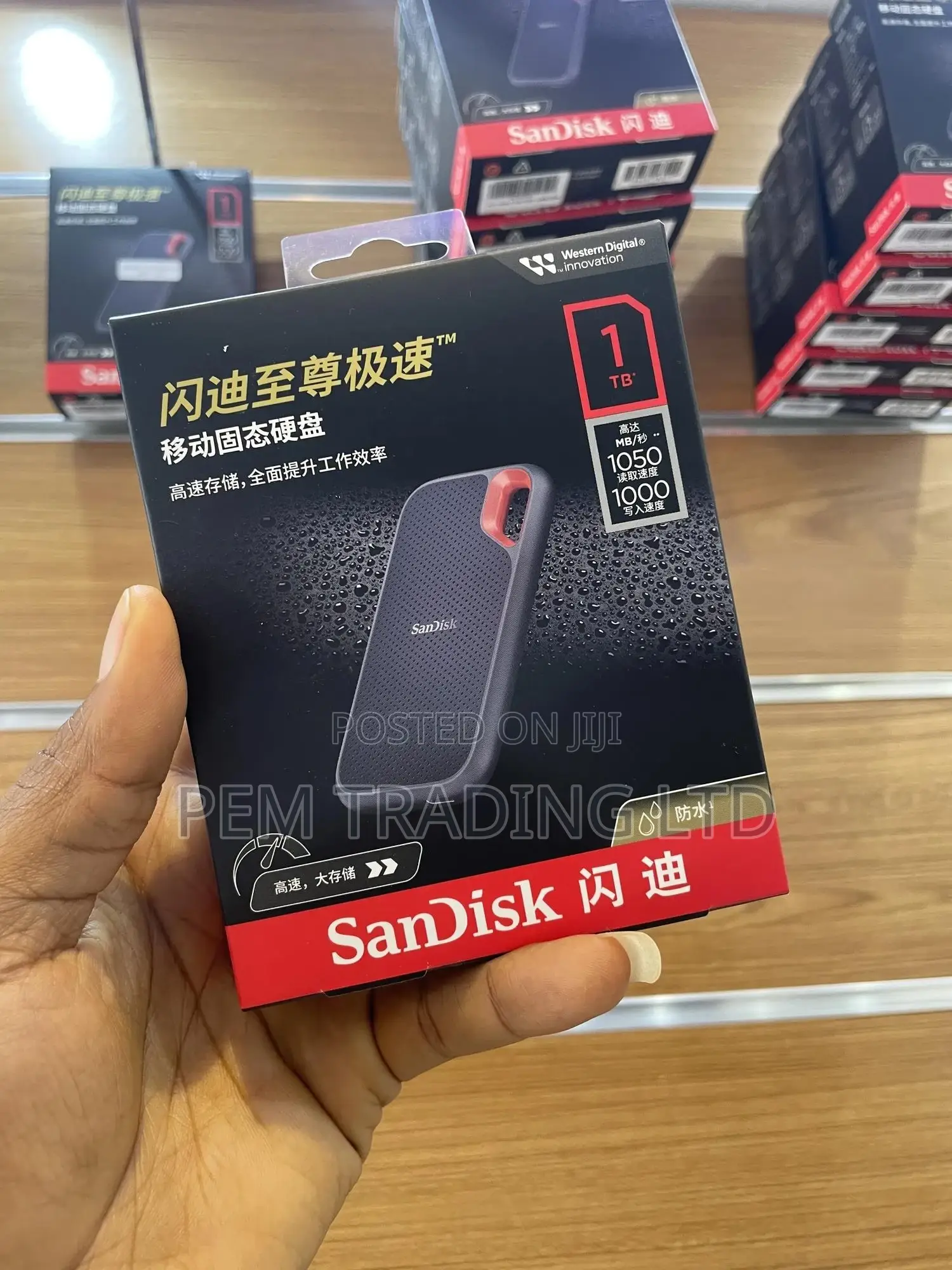 1tb Sandisk External SSD 1050mb/S