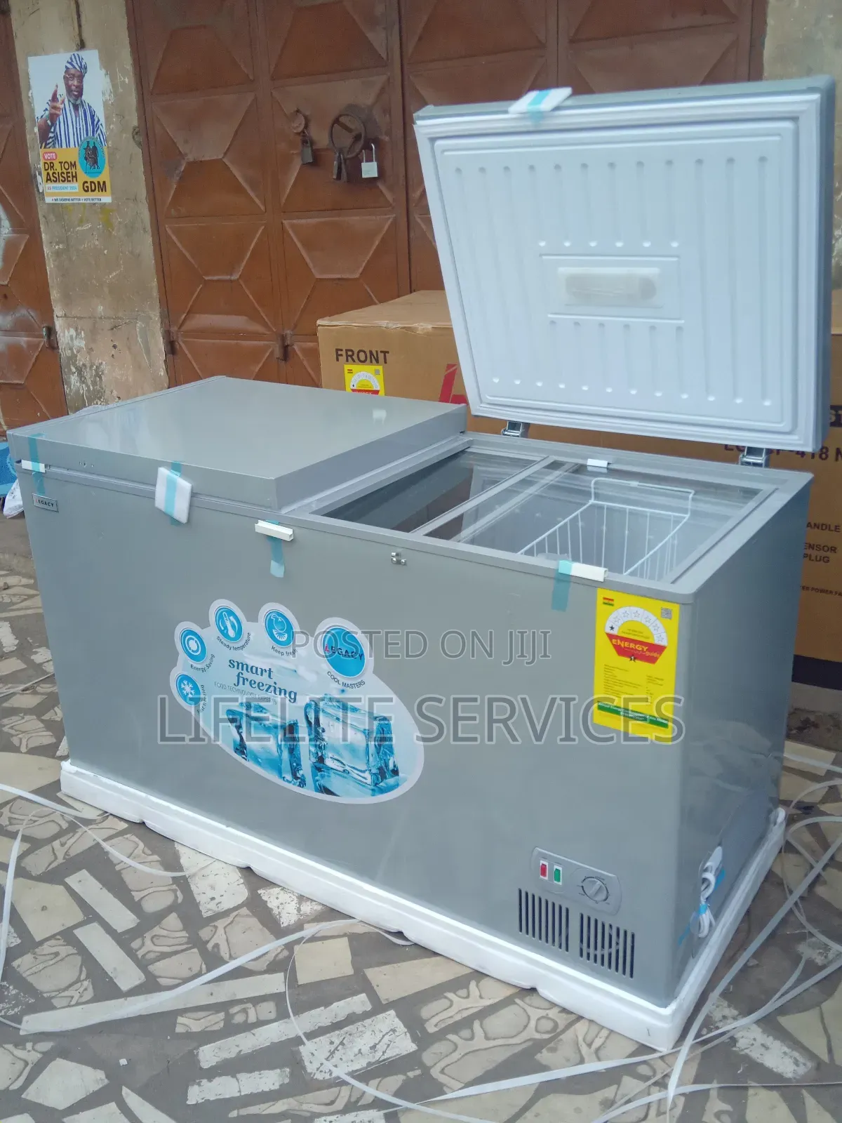 Chest Freezer 2 Doors # Legacy 418 Lirs