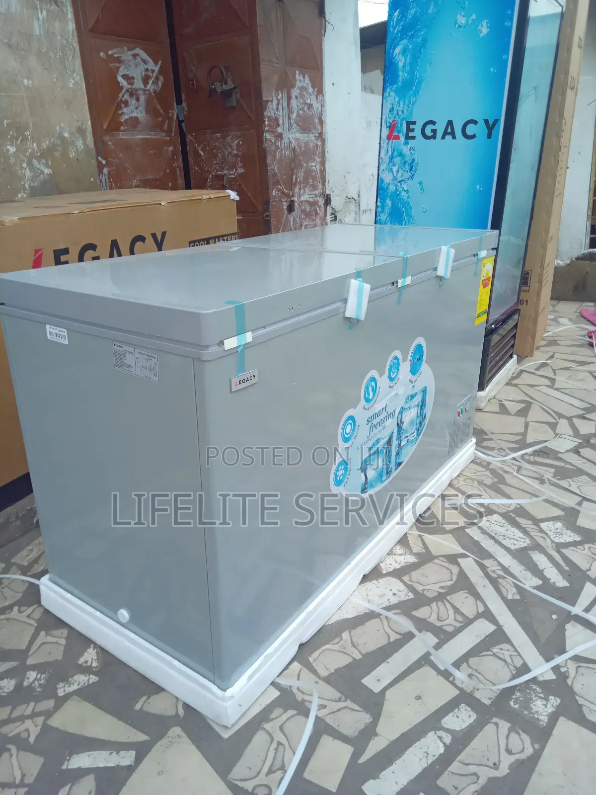 Chest Freezer 2 Doors # Legacy 418 Lirs