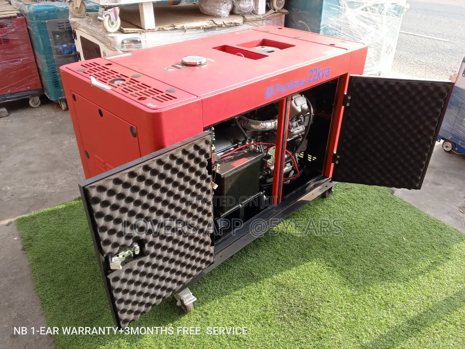 Generator Silent Diesel 22kw Auto Generator Perkins UK Made