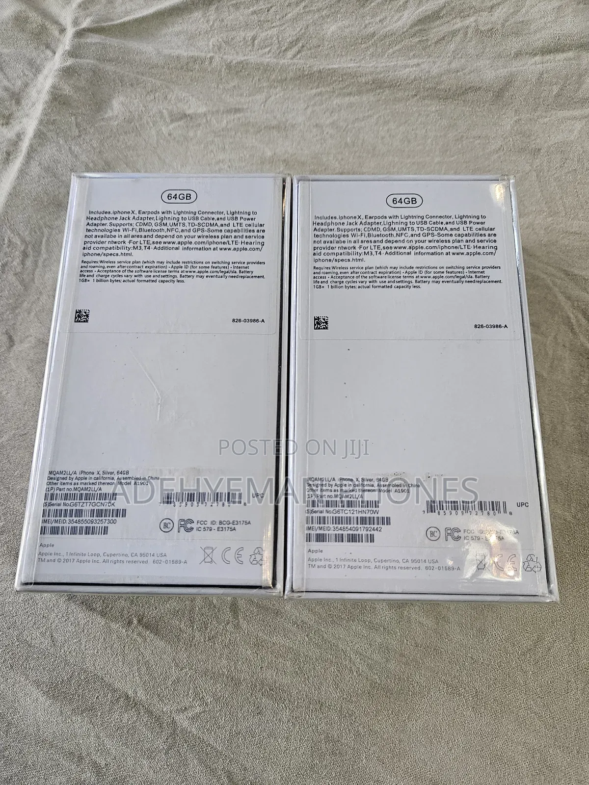 New Apple iPhone X 64 GB