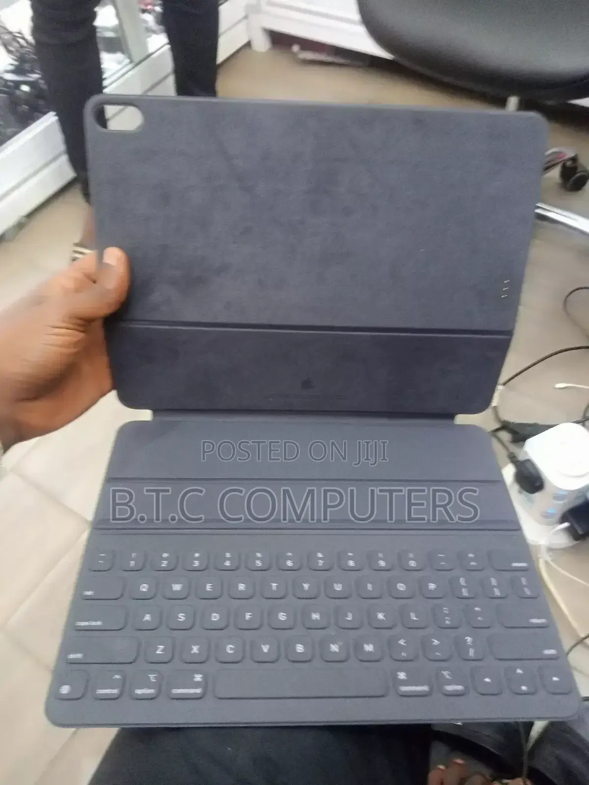 iPad Pro 12.9" Tablet Case With Keyboard Water Resistant