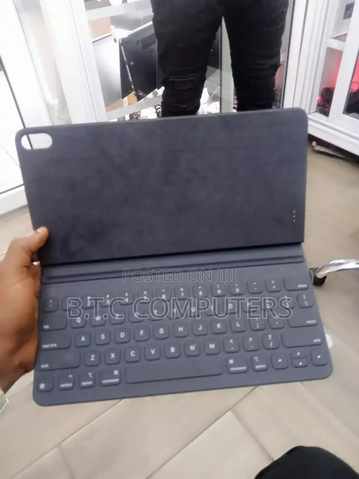 iPad Pro 12.9" Tablet Case With Keyboard Water Resistant