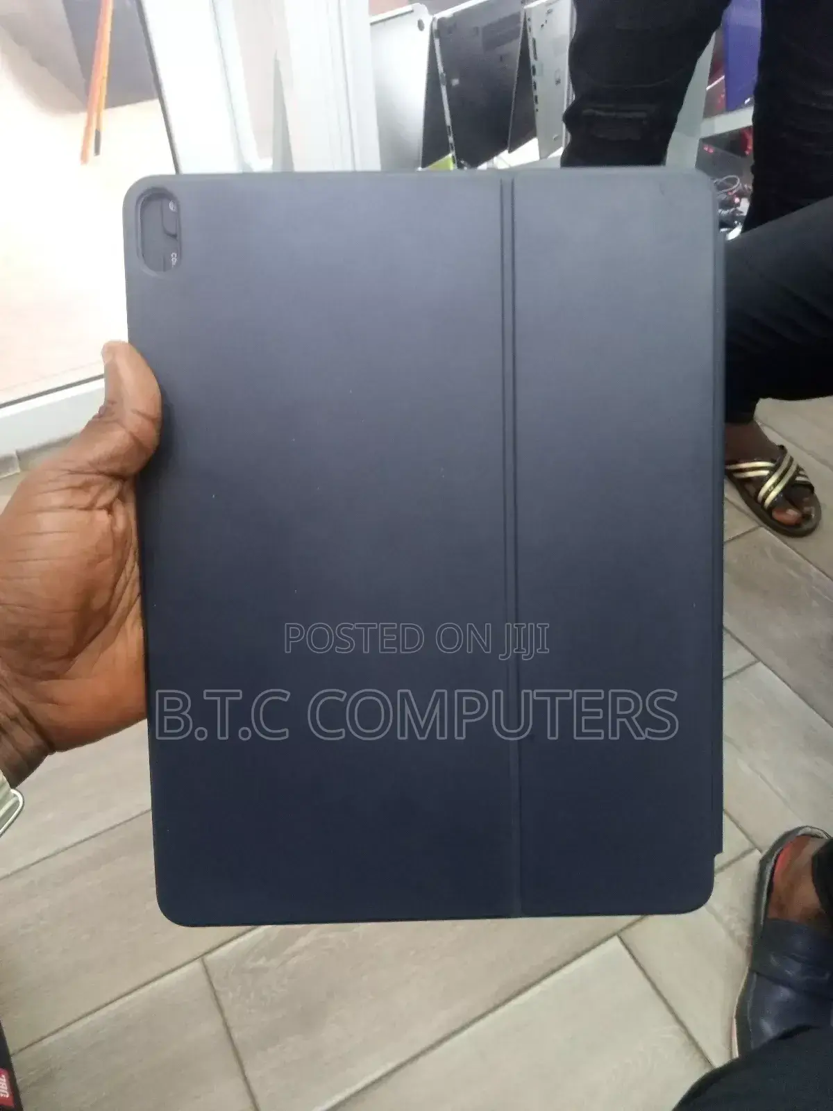 iPad Pro 12.9" Tablet Case With Keyboard Water Resistant