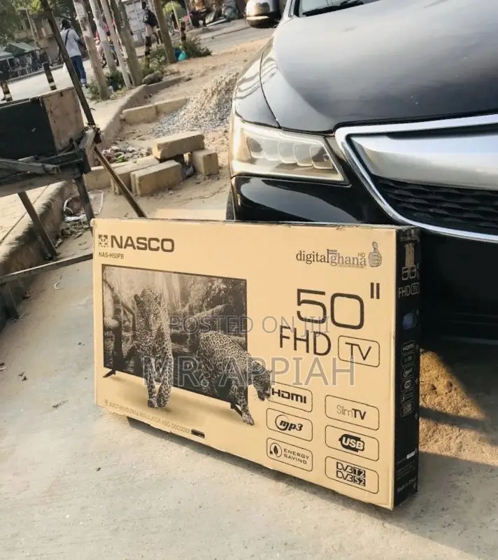 Nasco 50 Inch FHD Satellite Electric Television.