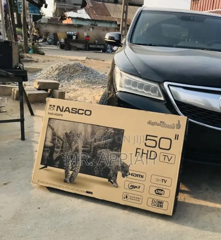 Nasco 50 Inch FHD Satellite Electric Television.