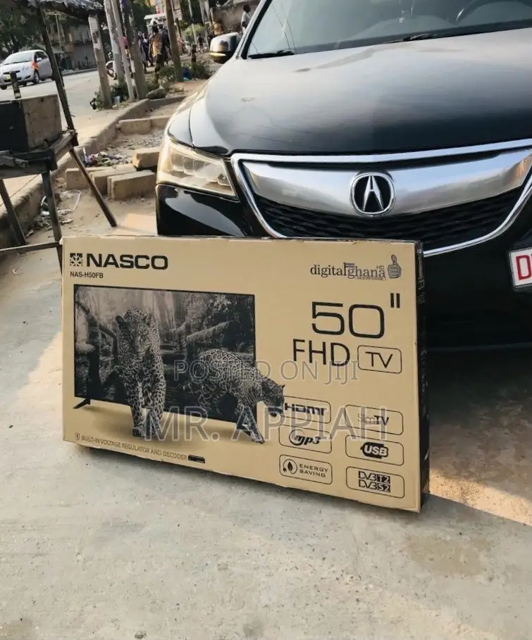 Unique Nasco 50” Full HD Electric Satellite Electric Tv.